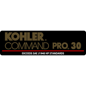Kohler Command Pro 30 Decal, TM764.