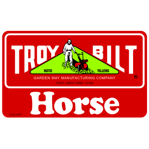 Troy Bilt "Horse" Rototiller Decal, TM611.