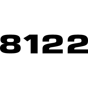 Gravely "8122" Decal, TM739.